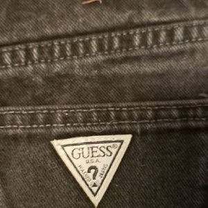 Black lack Guess Jeans, size 28.